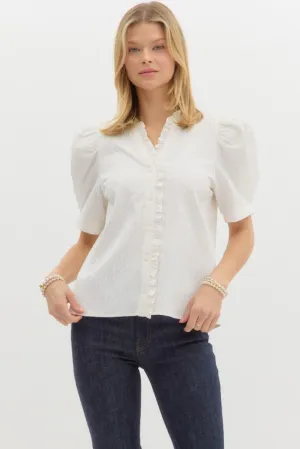 Karen Top - White
