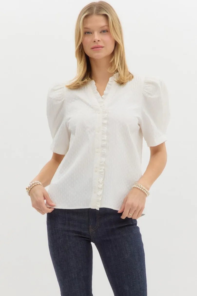 Karen Top - White