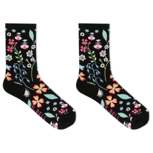 K.Bell Women's Floral Sock Crew Socks