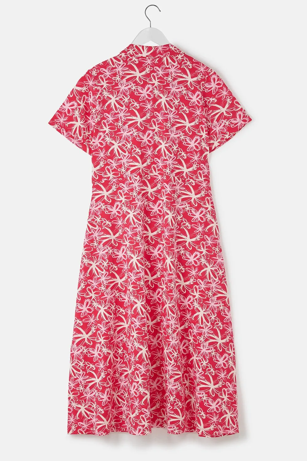 Keira Dress - Raspberry Floral