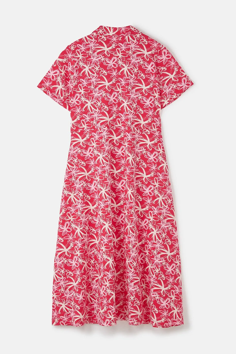 Keira Dress - Raspberry Floral