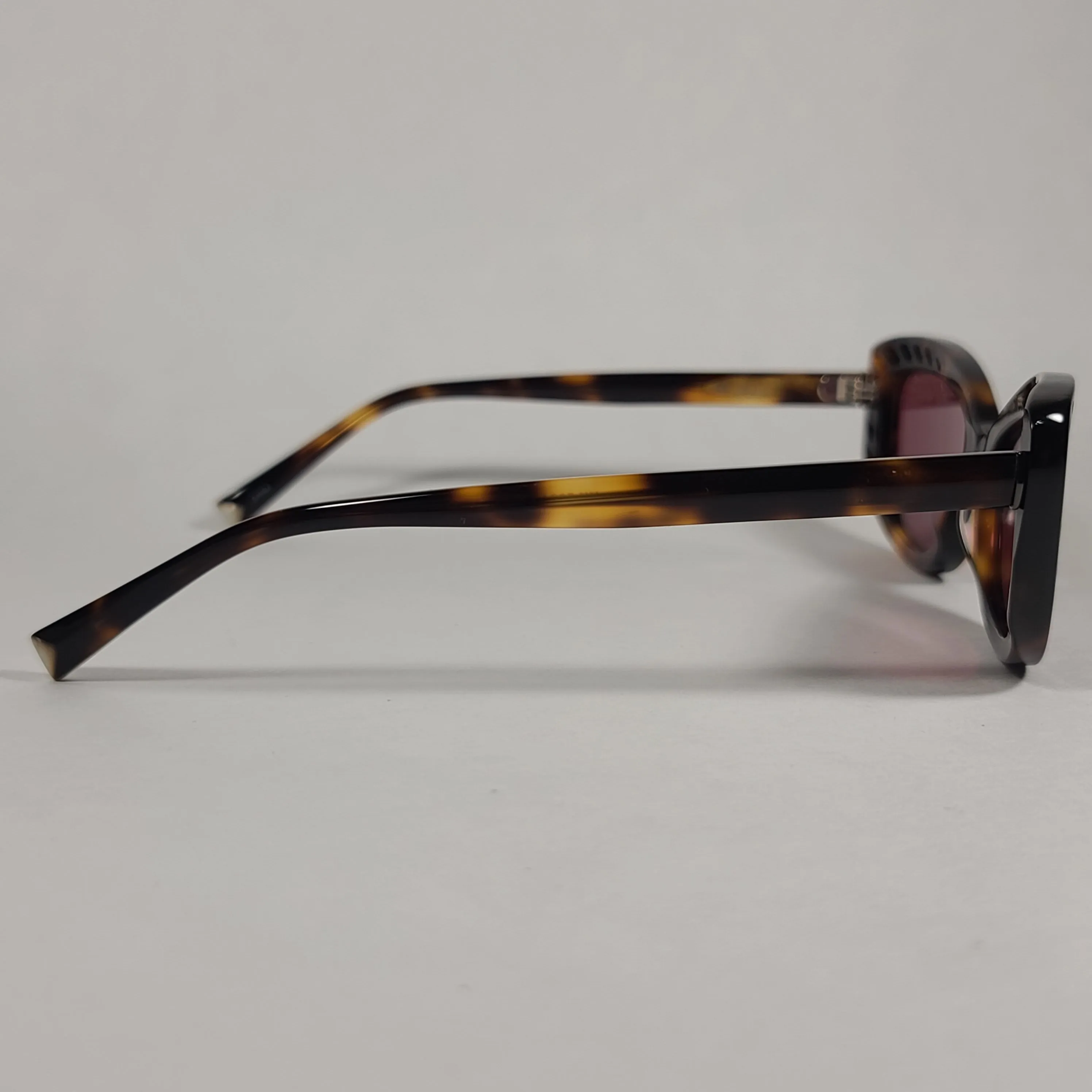 Kendall   Kylie Natalie Cat Eye Sunglasses Brown Tortoise Frame Dark Sherry Lens KK5024D 215