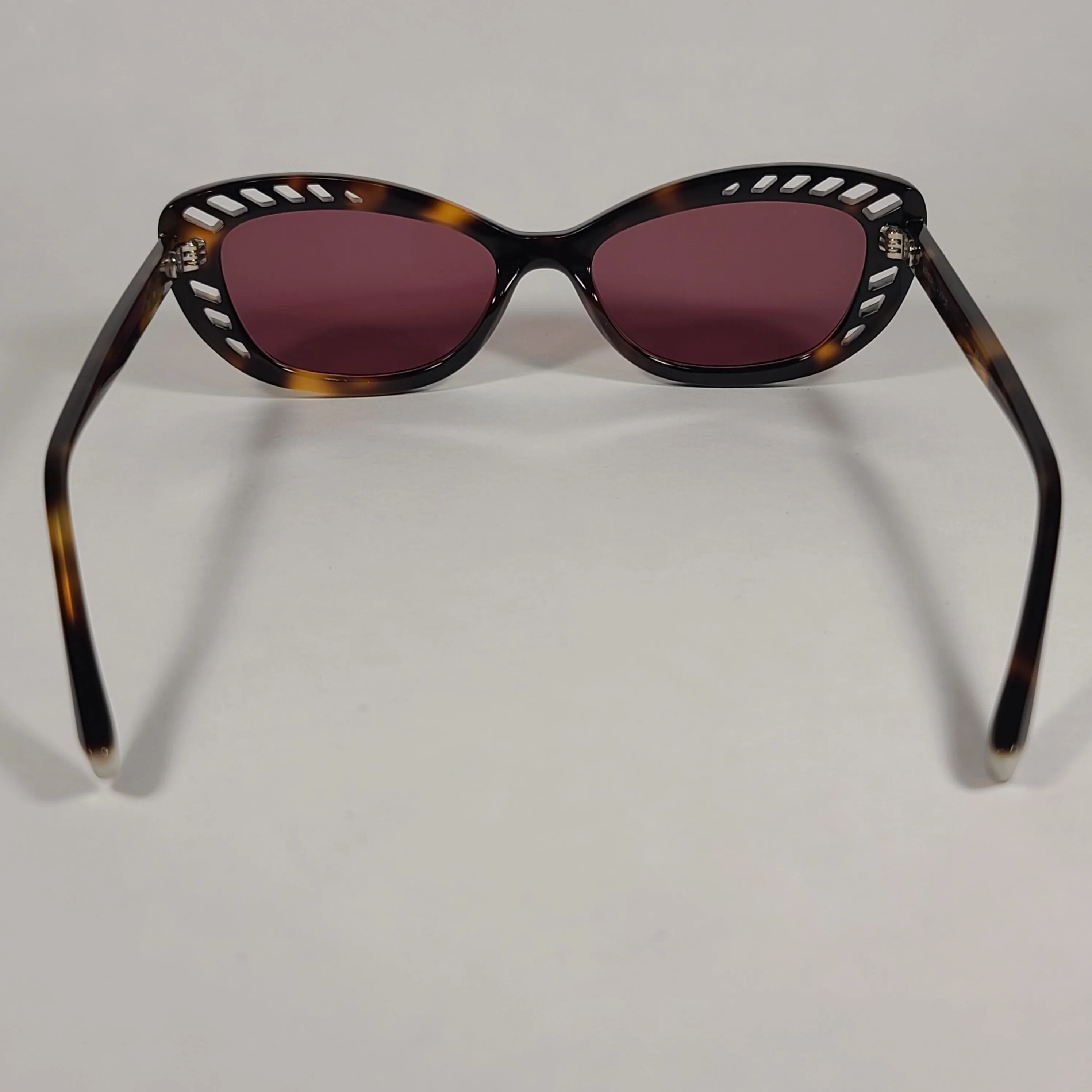 Kendall   Kylie Natalie Cat Eye Sunglasses Brown Tortoise Frame Dark Sherry Lens KK5024D 215