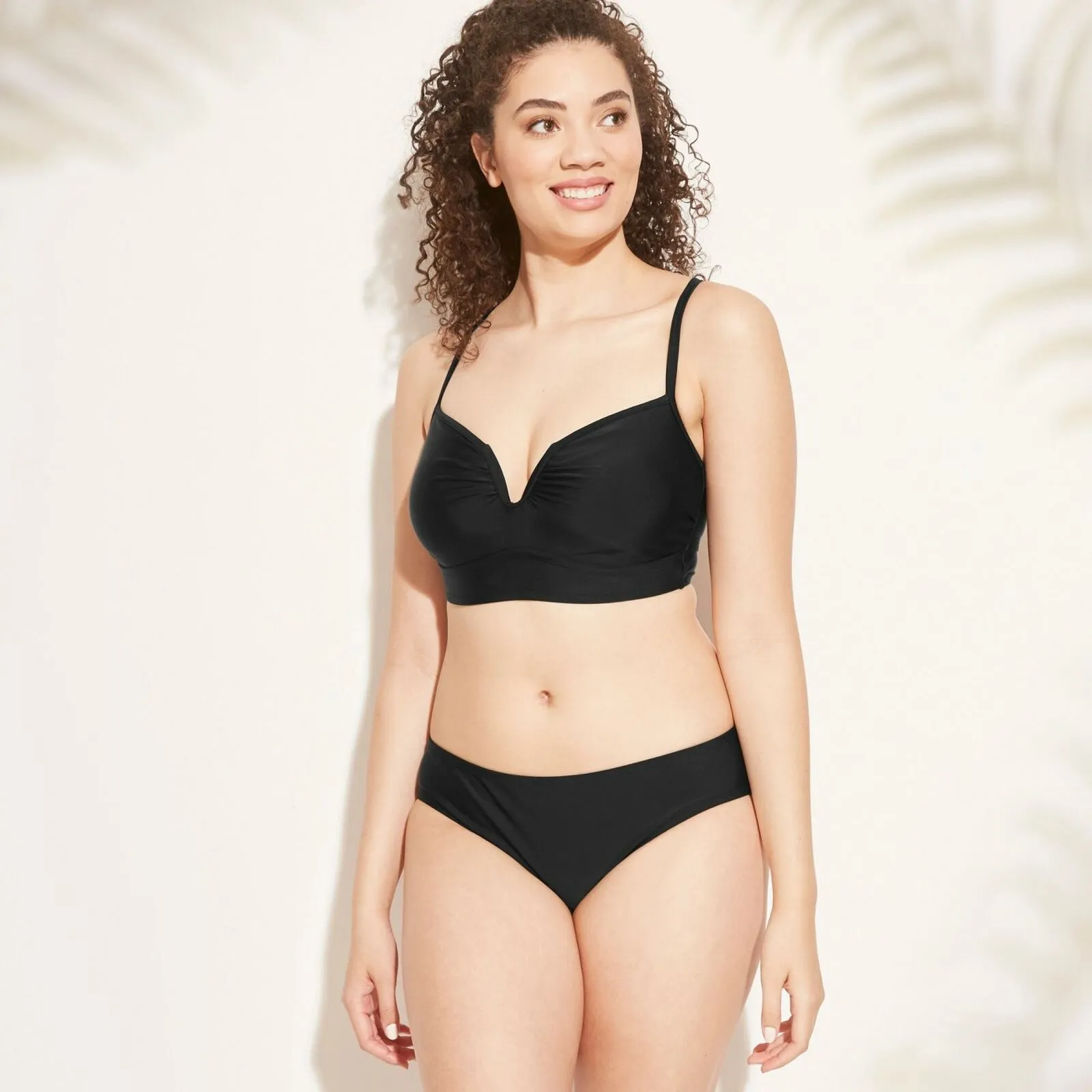 Kona Sol Women's Full Coverage Hipster Bikini Bottom
