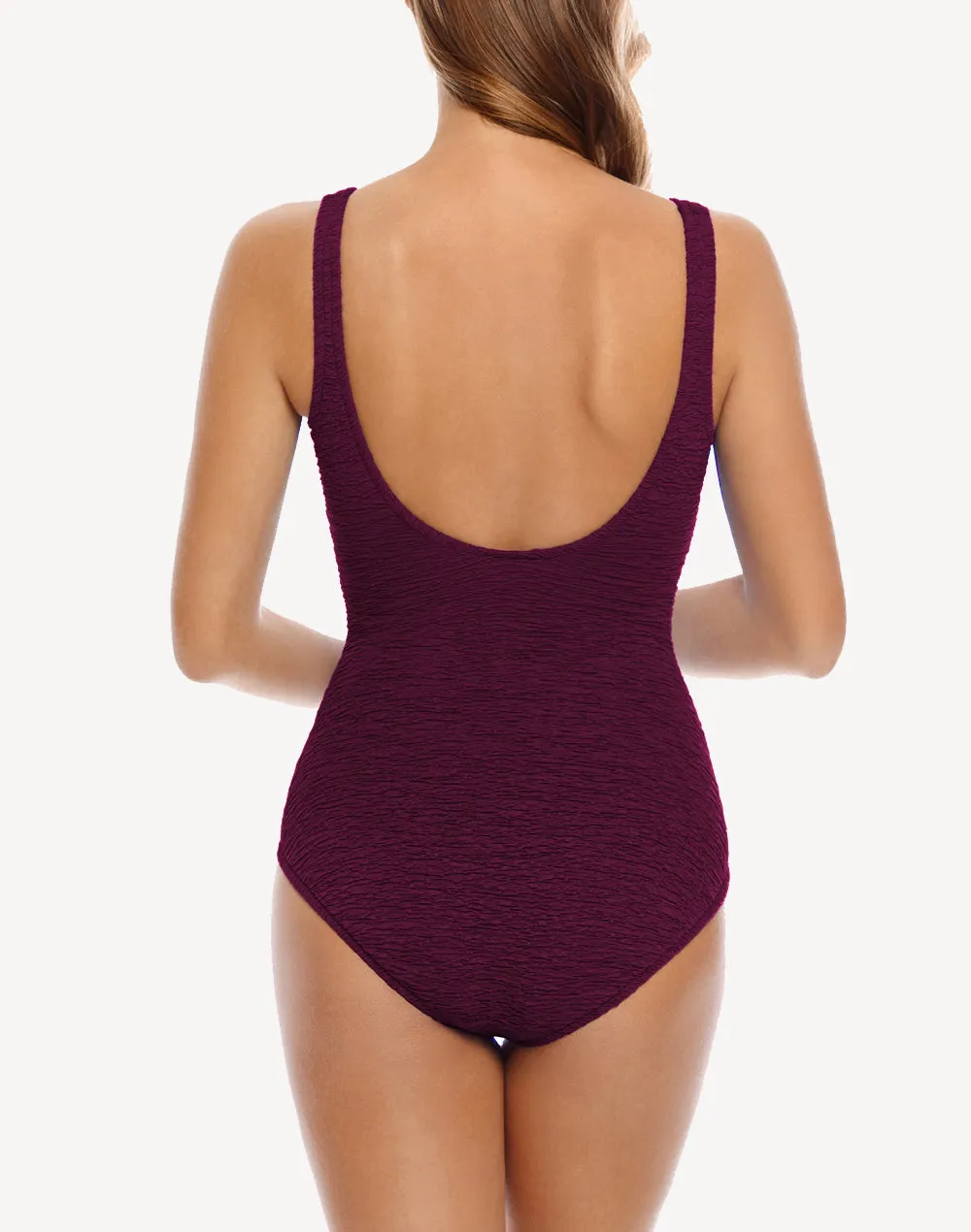 Krinkle Surplice One Piece