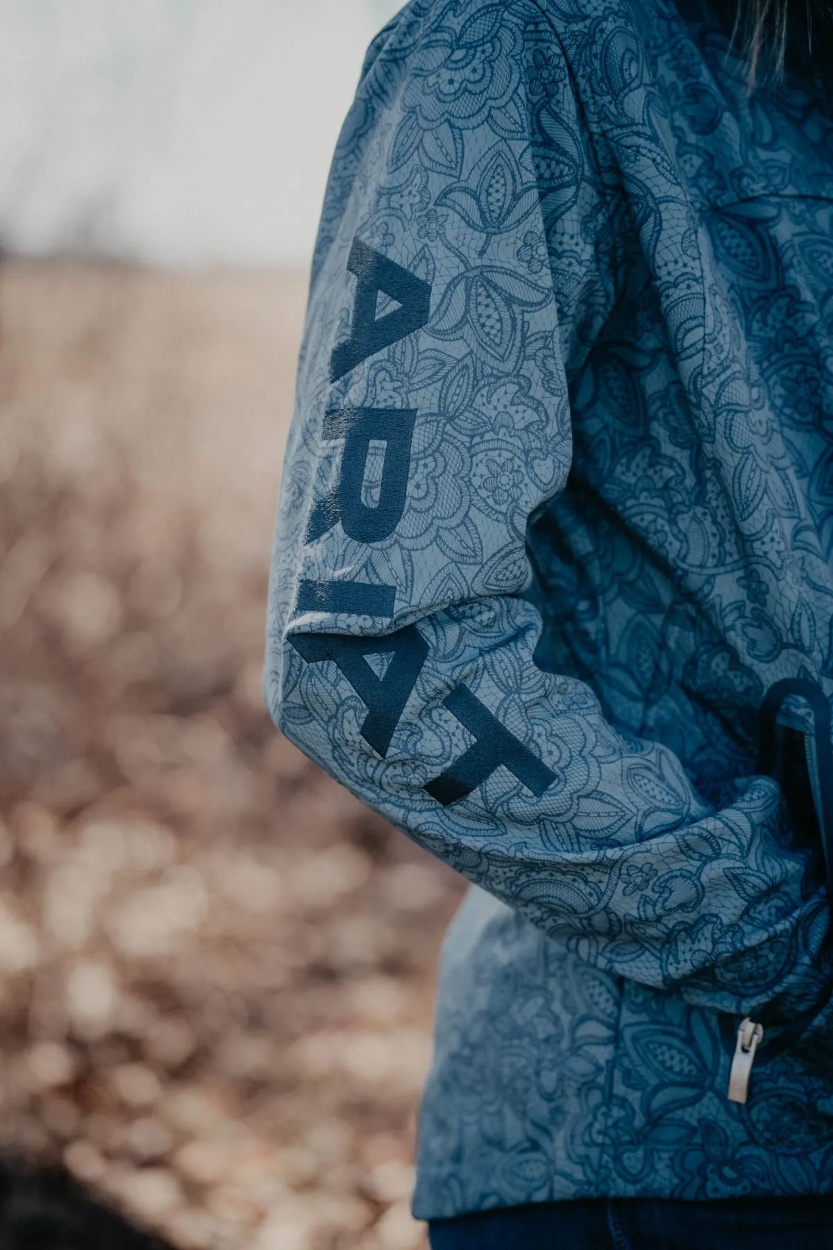 'Lacey' Womens Stormy Blue Softshell Jacket (S & XXL only)