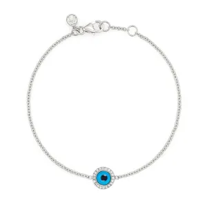 Large Round Diamond Turkish Eye