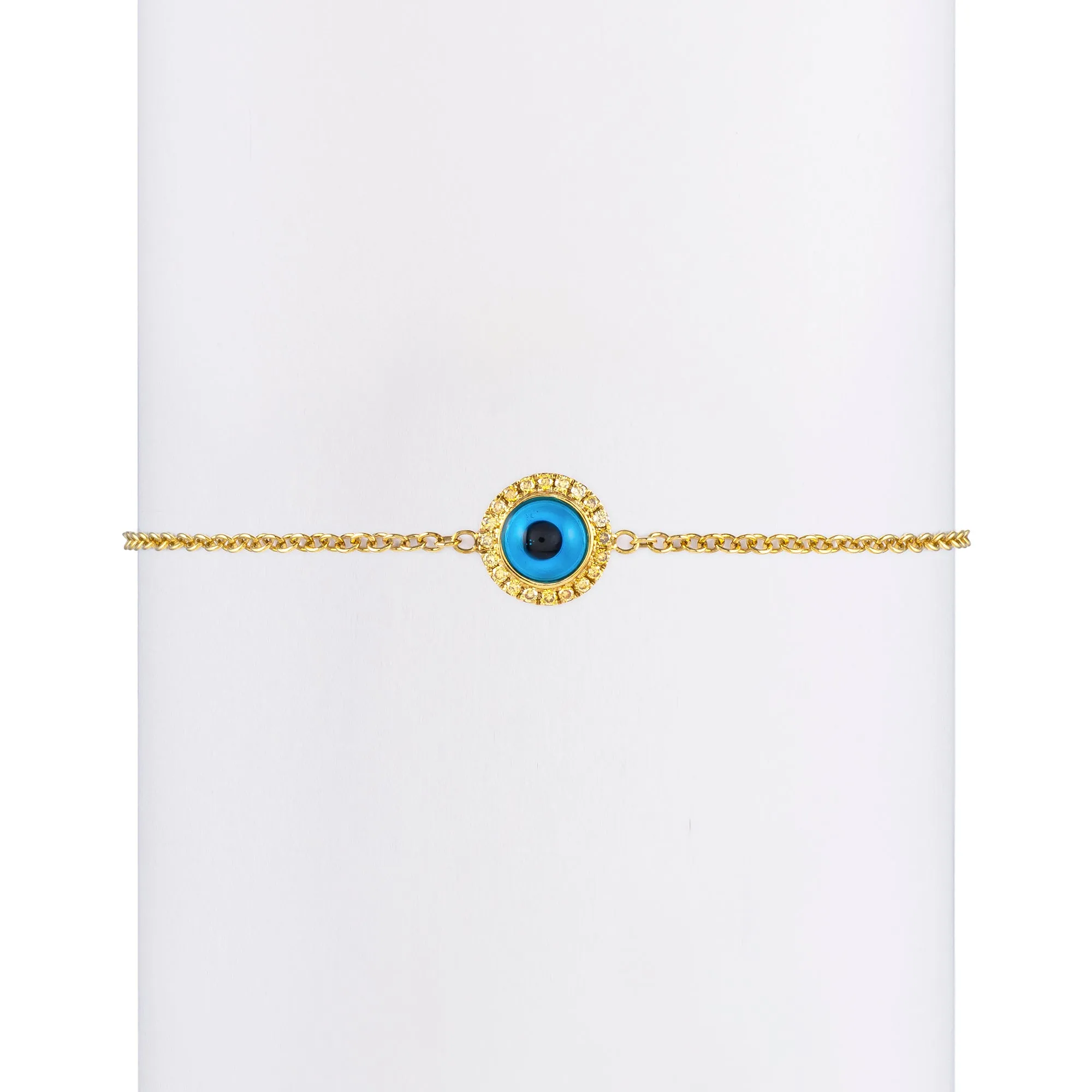 Large Round Diamond Turkish Eye
