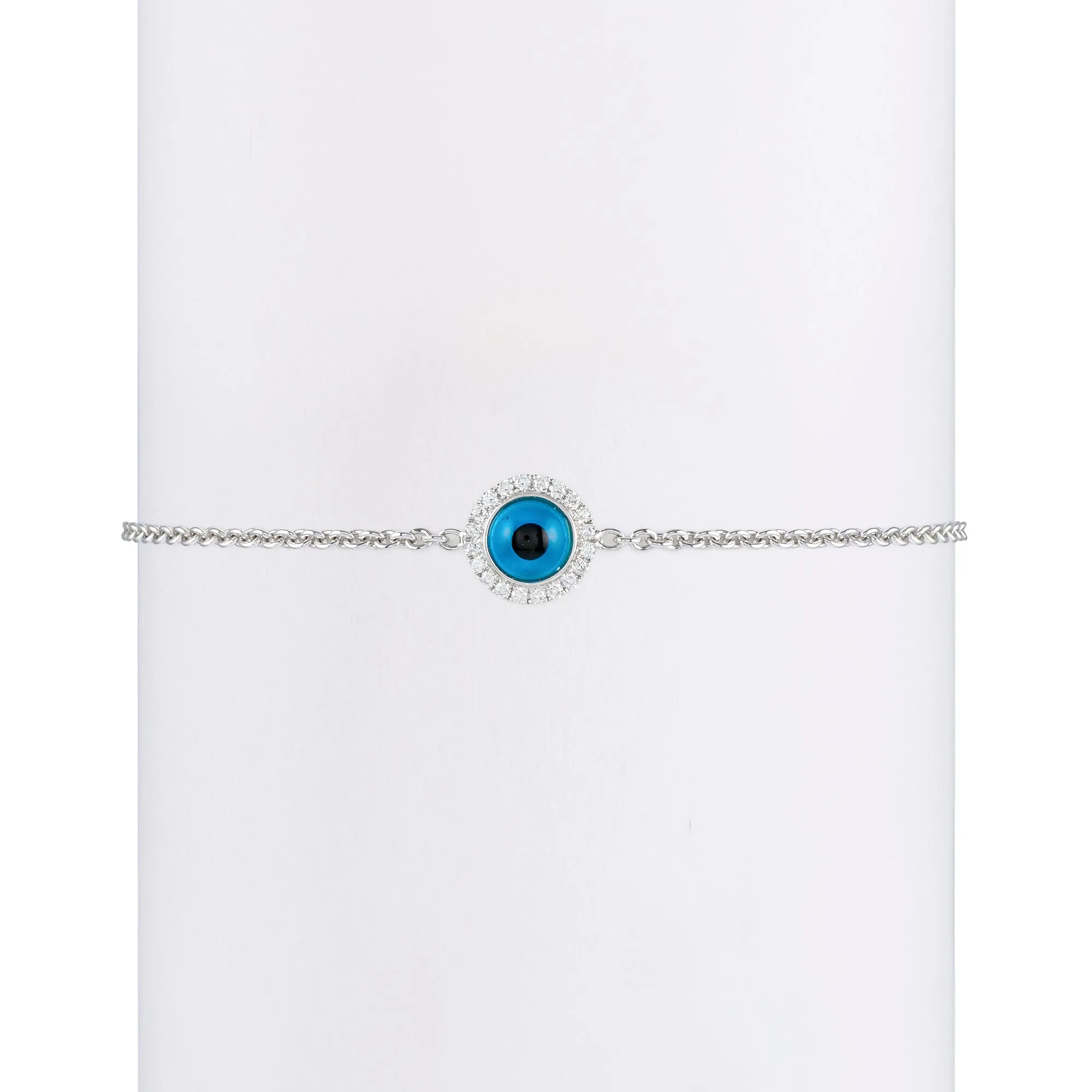 Large Round Diamond Turkish Eye