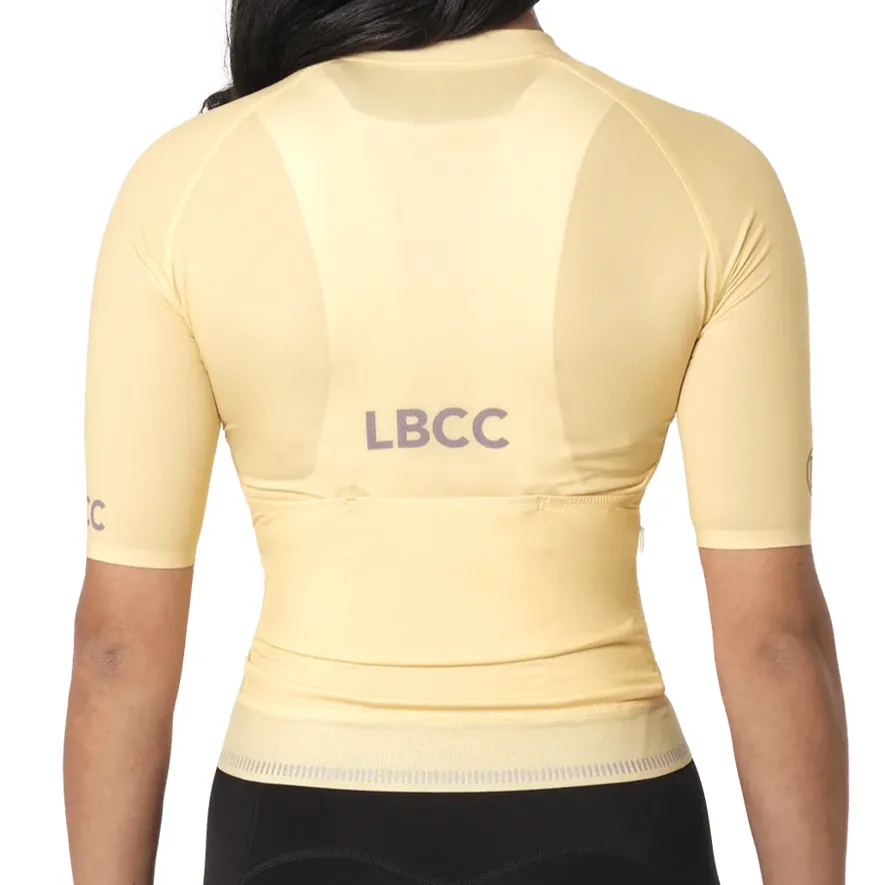 LE BRAQUET Women's Podium Pro Jersey - Canary