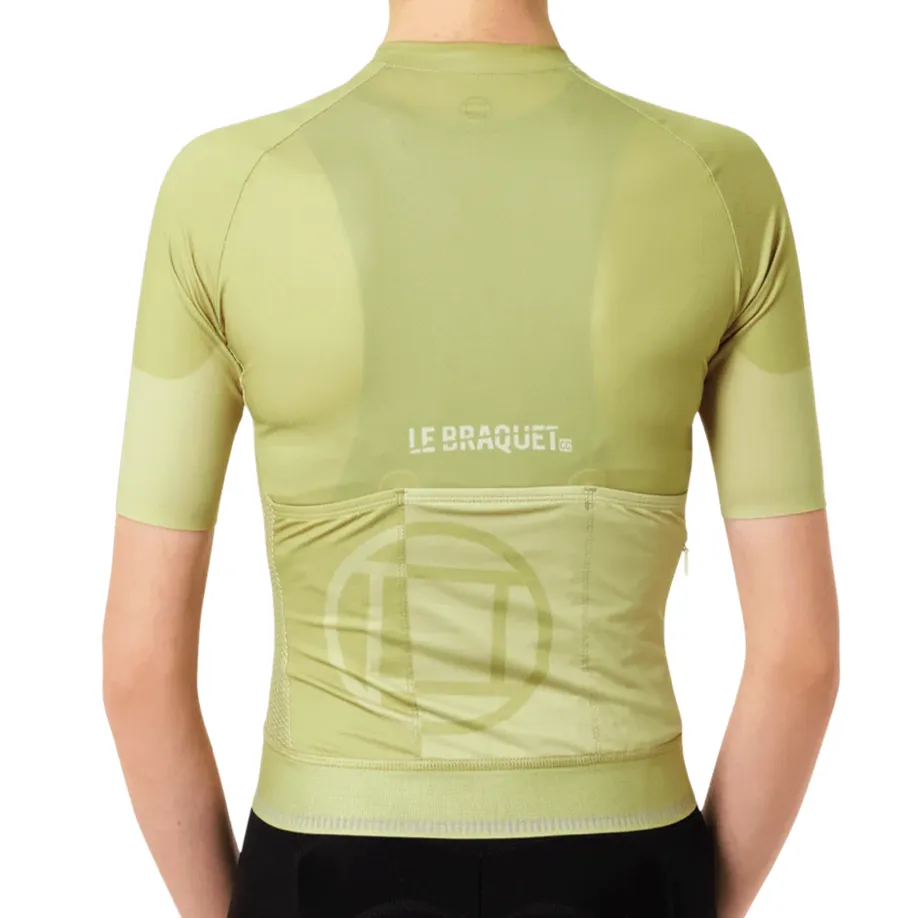 LE BRAQUET Women's Podium Pro Jersey - Olive