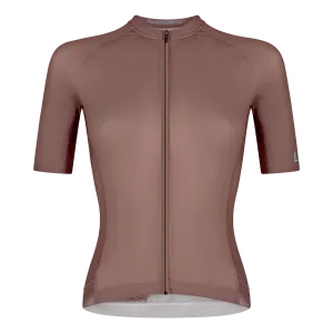 LE BRAQUET Women's Podium Pro Jersey - Sepia