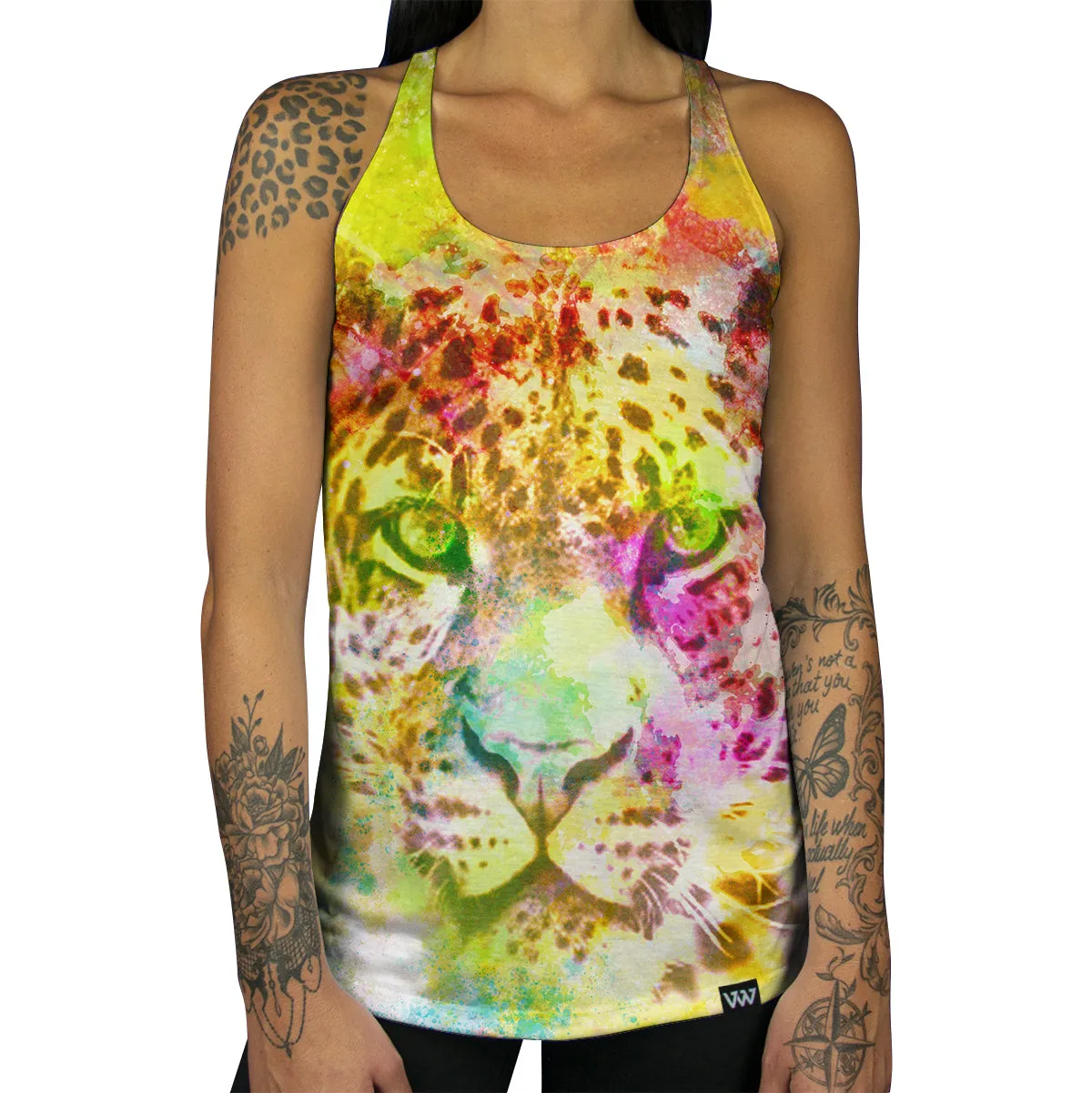 Leopard Dreams Racerback Tank