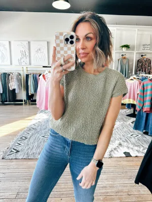 Light Olive Knit Sweater