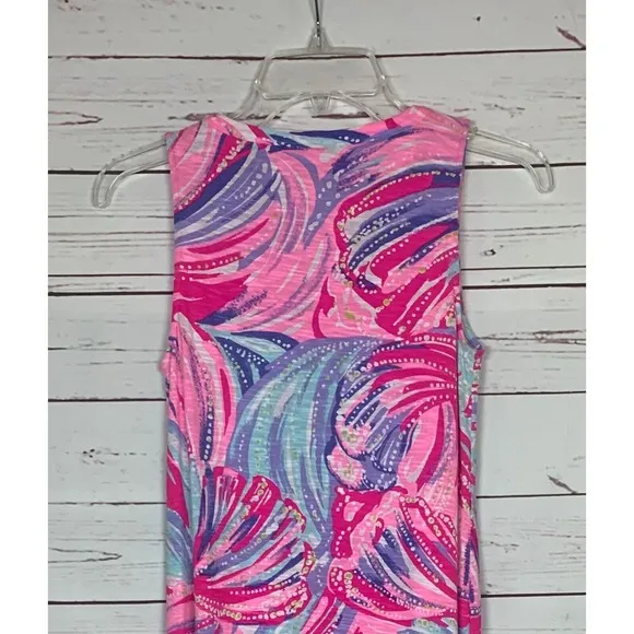 Lilly Pulitzer Women's XXS Extra Extra Small Pink Swing Havana Sleeveless Dress
