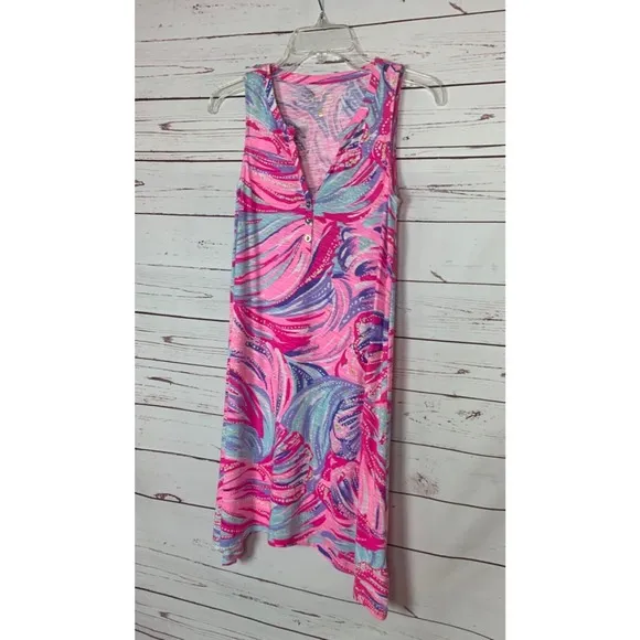 Lilly Pulitzer Women's XXS Extra Extra Small Pink Swing Havana Sleeveless Dress