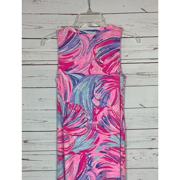 Lilly Pulitzer Women's XXS Extra Extra Small Pink Swing Havana Sleeveless Dress