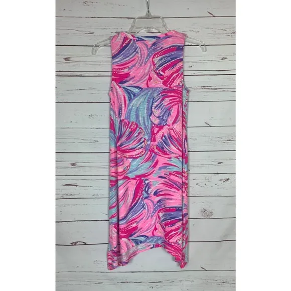 Lilly Pulitzer Women's XXS Extra Extra Small Pink Swing Havana Sleeveless Dress