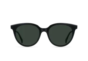 LILY-Crystal Black / Green Polarized