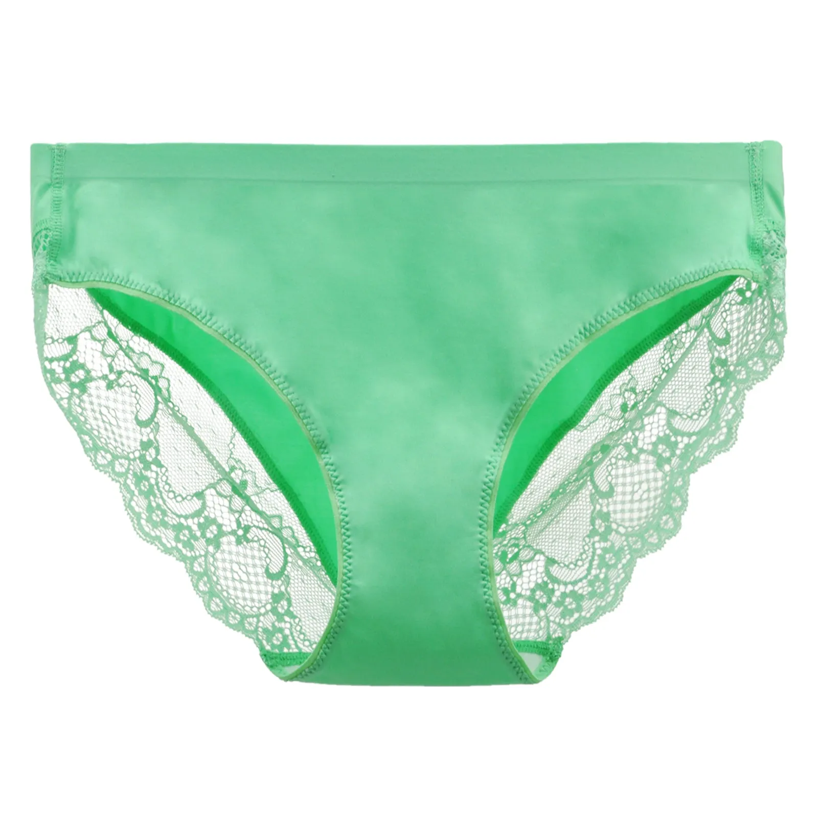 LIQQY Women's 4 or 8 Pack Comfortable No Ride up Lace Coverage Bikinis Underwear