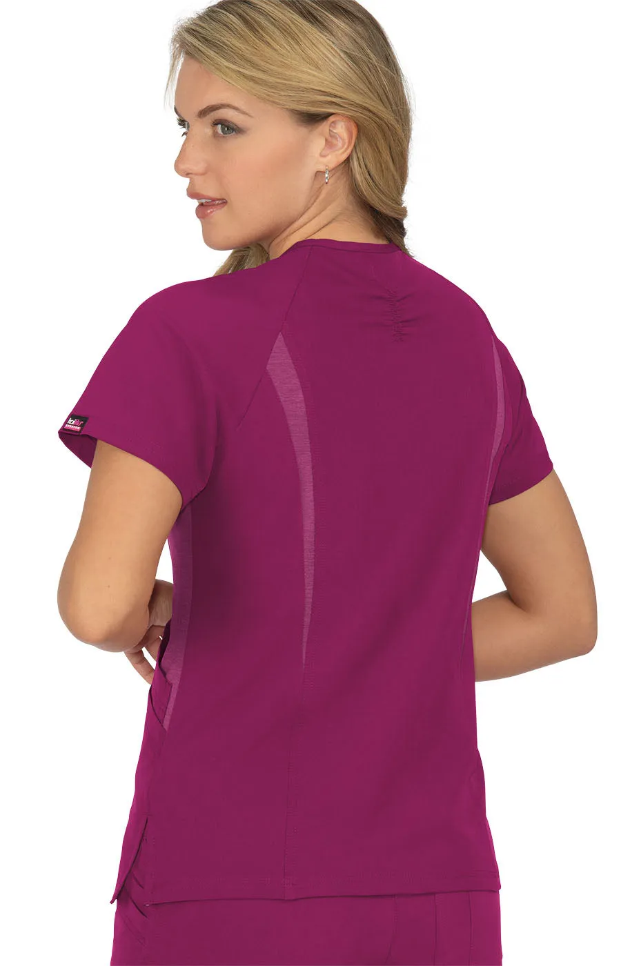 Lite Stretch 1042 Transform Top Raspberry