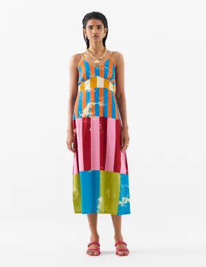 Long beach strappy dress