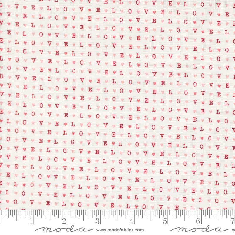 Love Blooms by Moda Fabrics LOVE/LACE