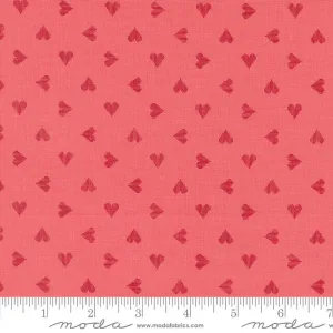 Love Blooms by Moda Fabrics SWEETHEART/LIPSTICK