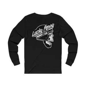 Lucky Penny Cycles Houston Classic Skull Long Sleeve Tee