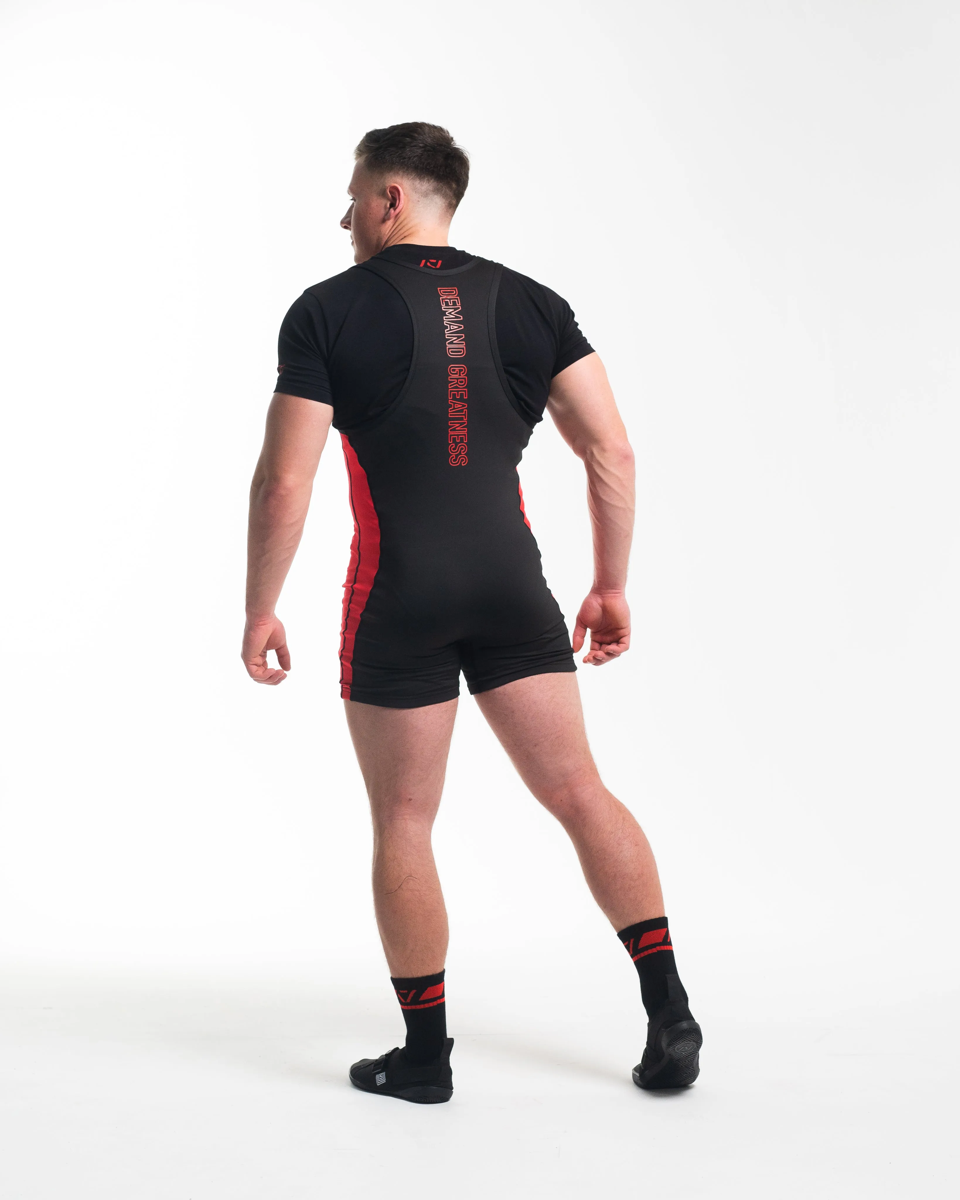 Luno Men's Singlet - IPF Approved - Red Dawn