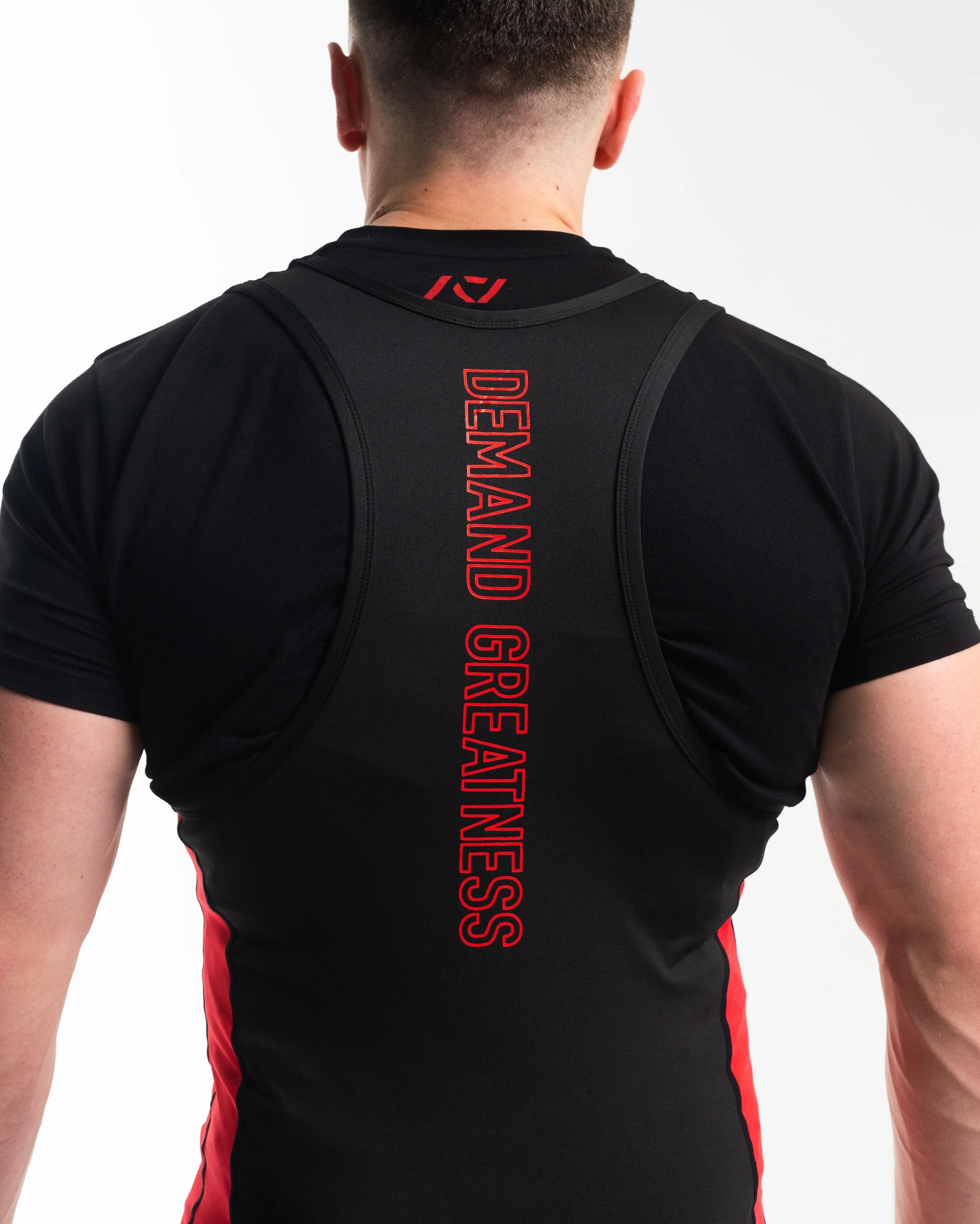 Luno Men's Singlet - IPF Approved - Red Dawn