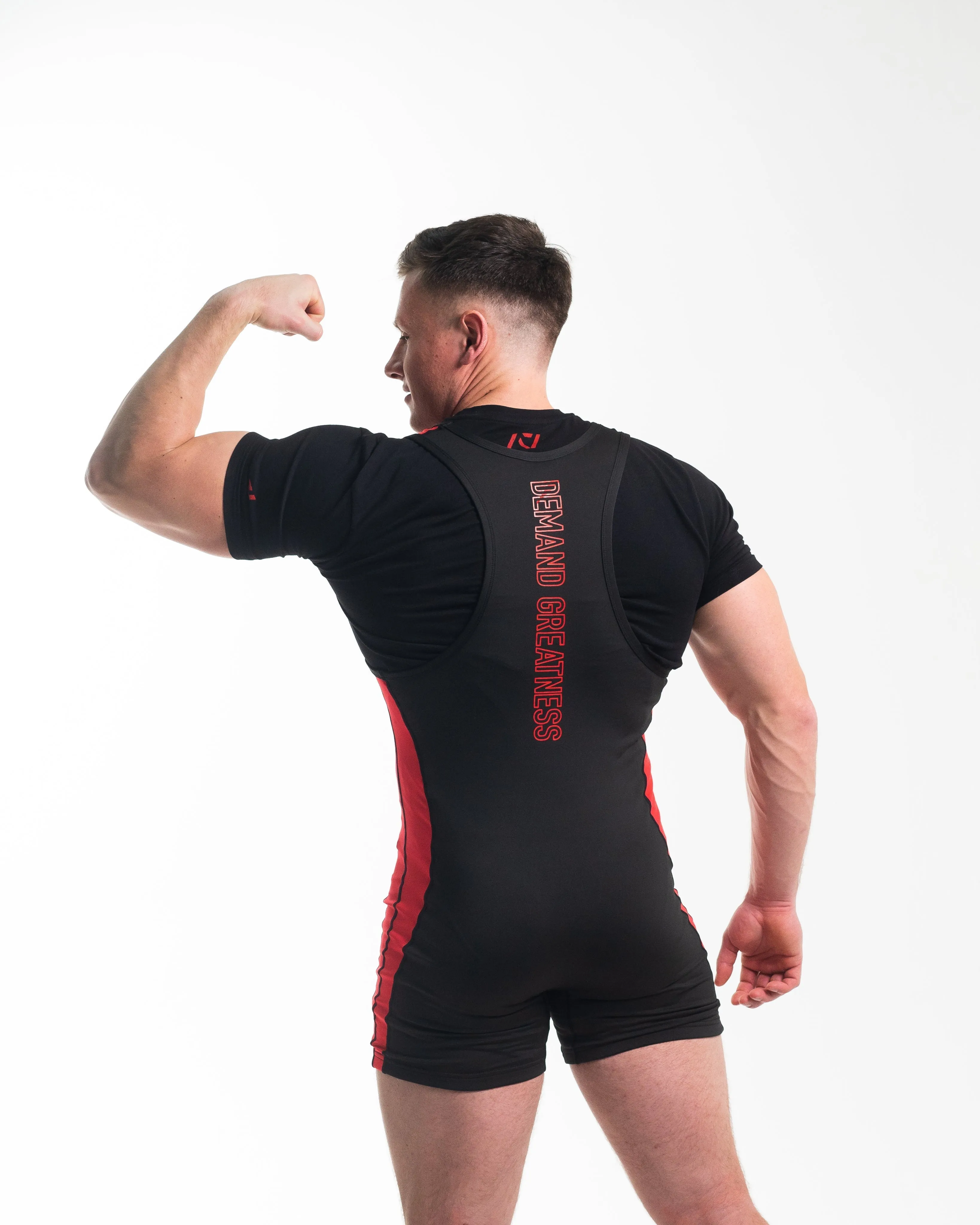 Luno Men's Singlet - IPF Approved - Red Dawn