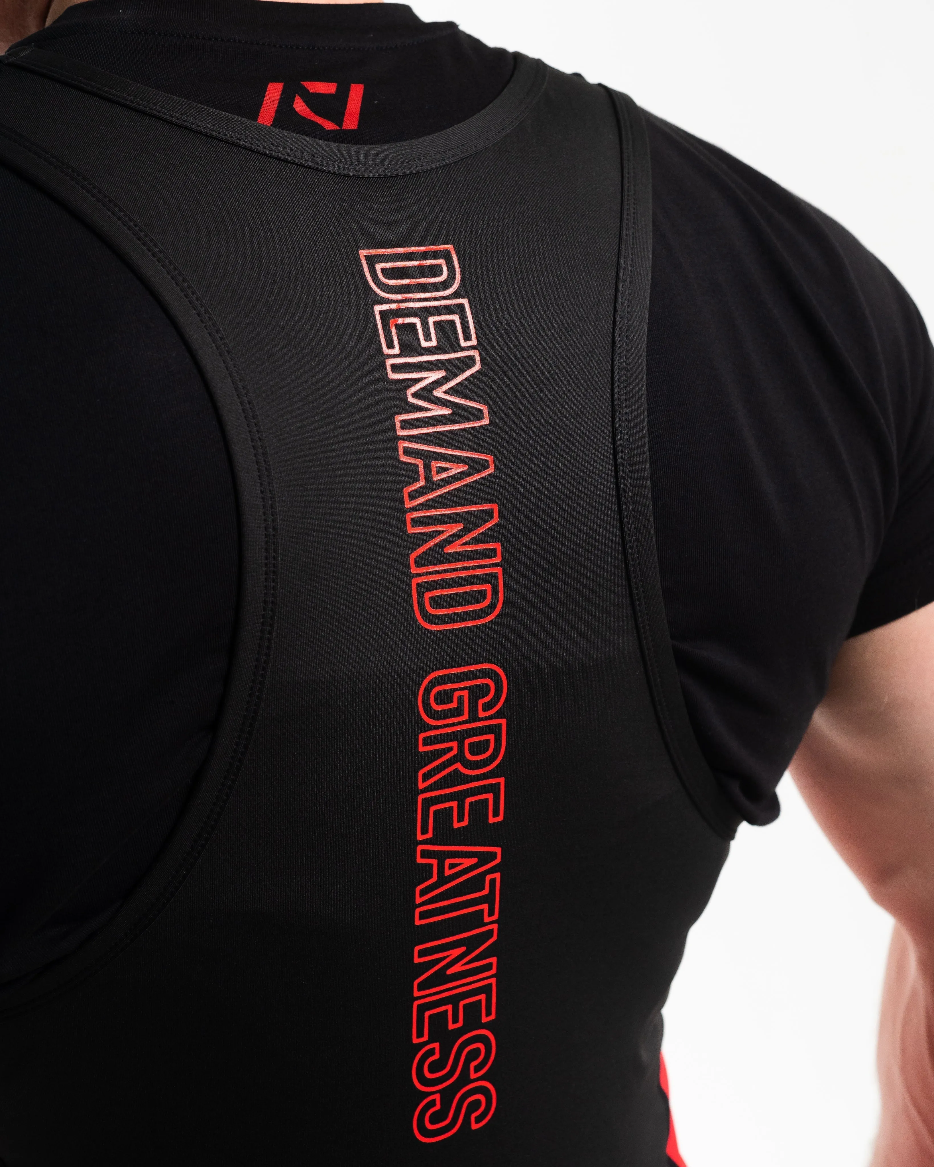 Luno Men's Singlet - IPF Approved - Red Dawn