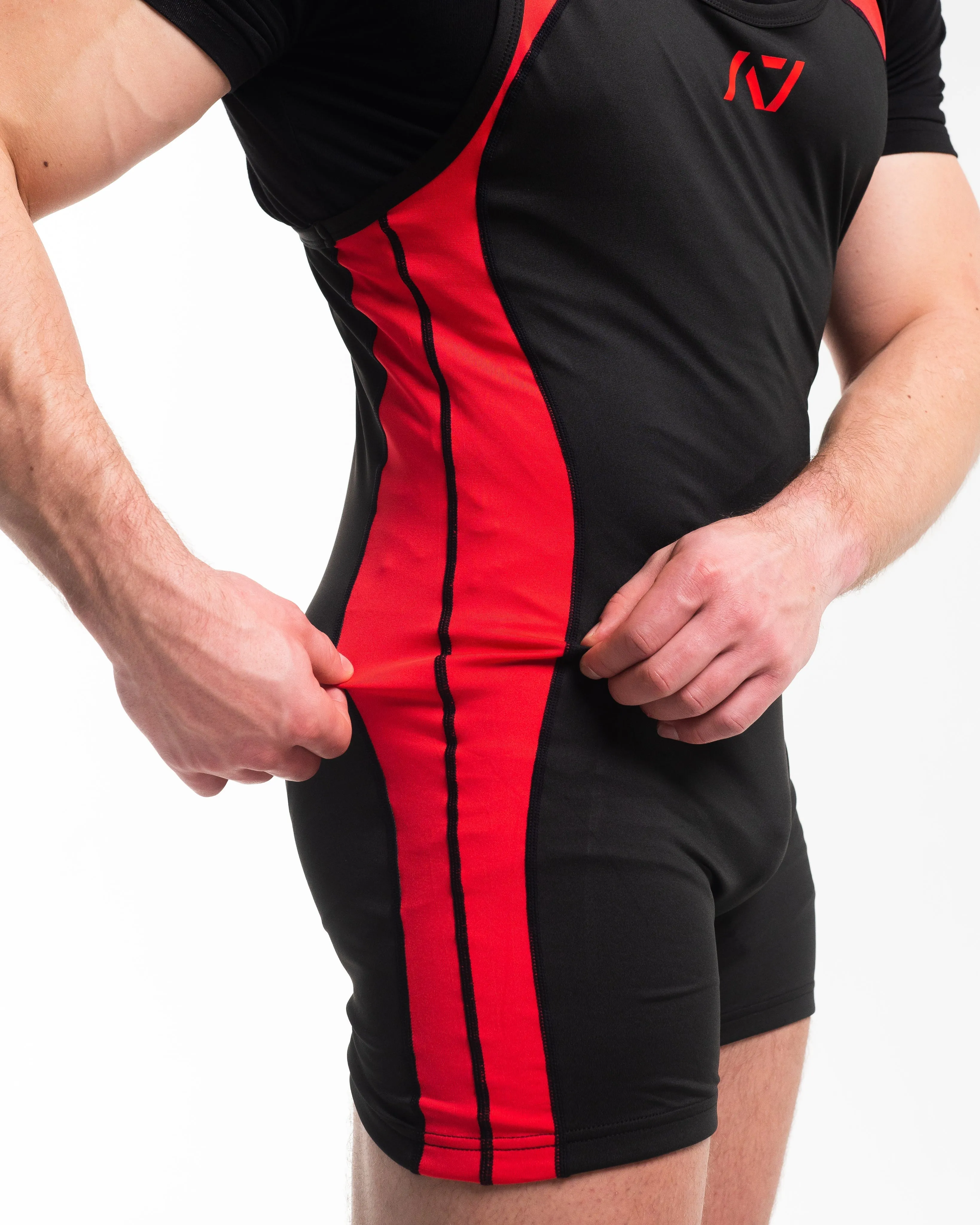 Luno Men's Singlet - IPF Approved - Red Dawn