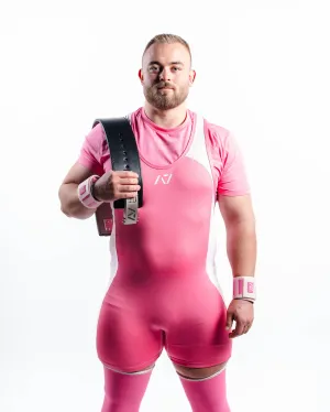 Luno Men's Singlet - IPF Approved - Roseite