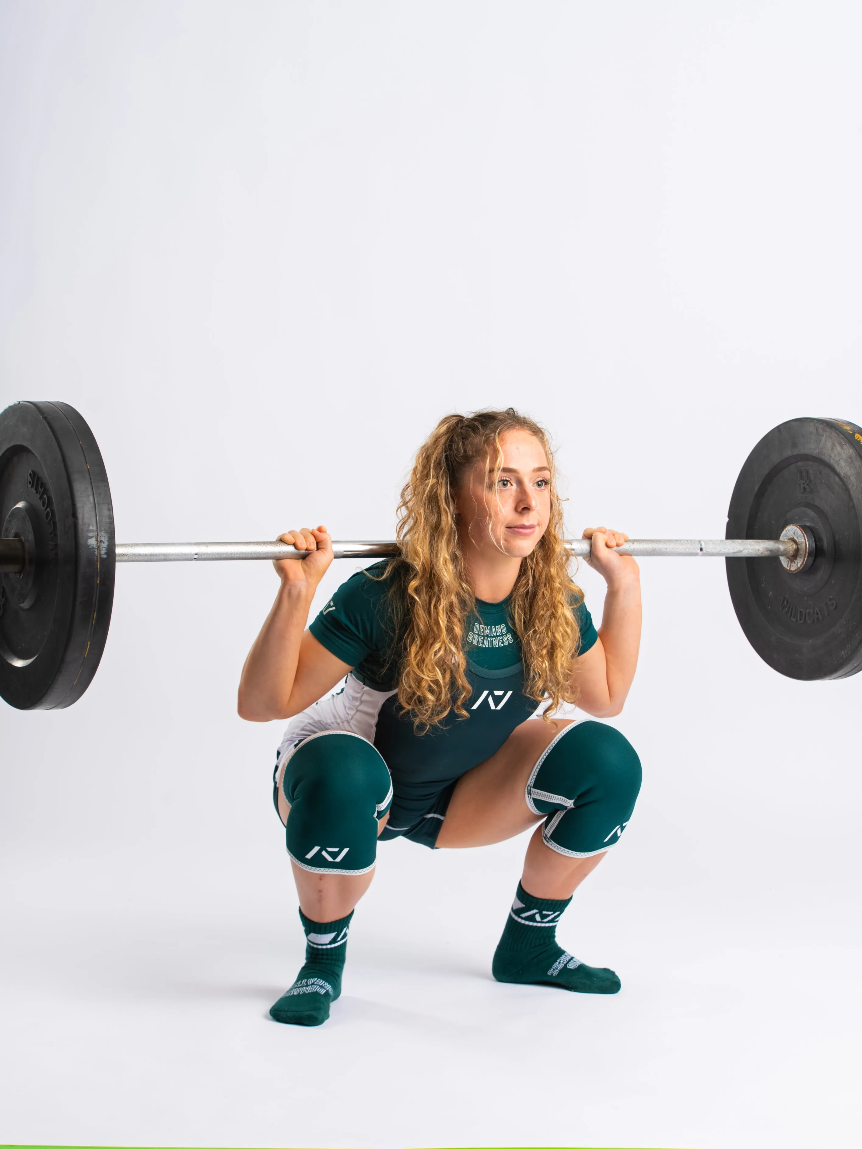 Luno Women's Singlet - Emerald Forás