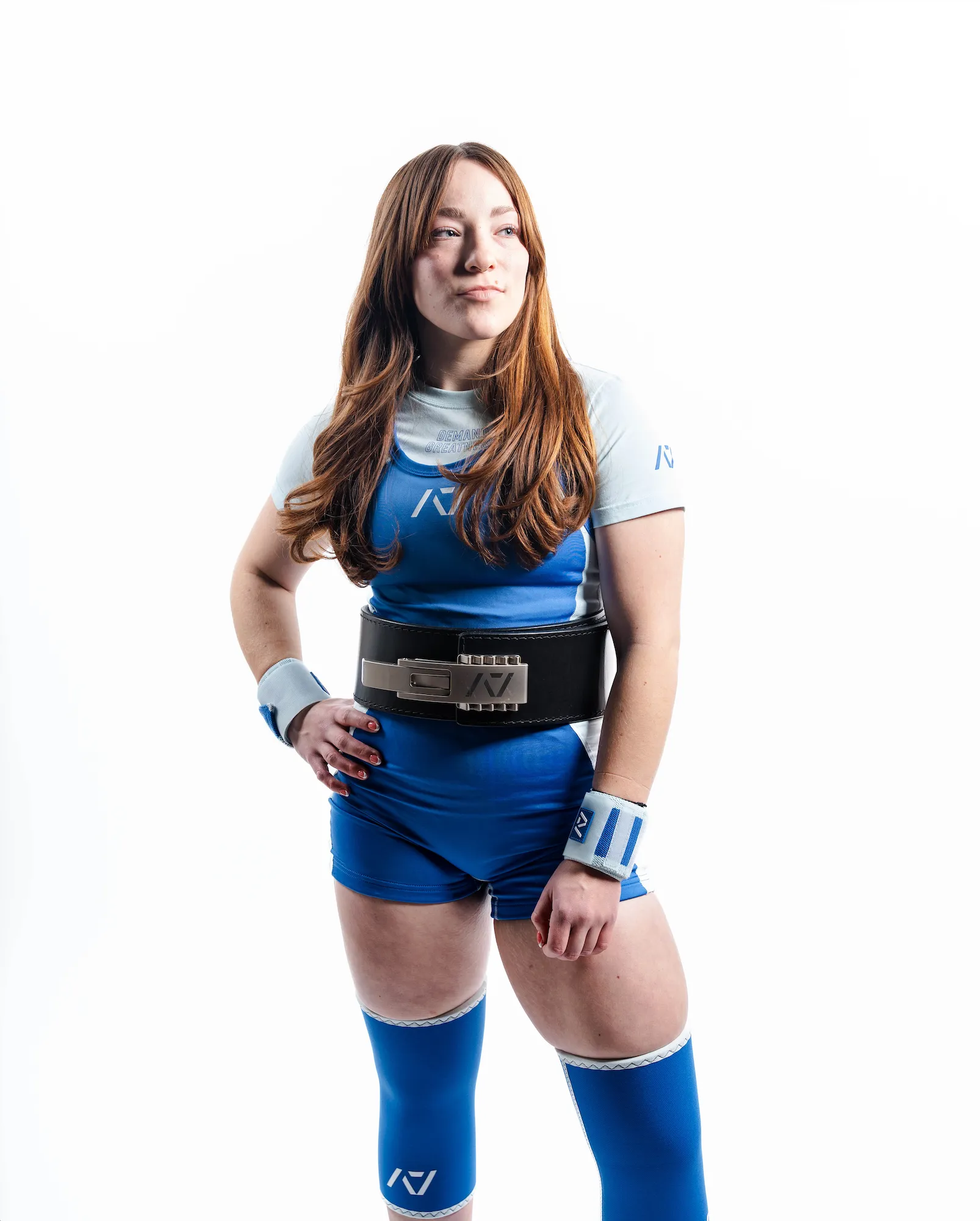 Luno Women's Singlet - IPF Approved - Cyanite