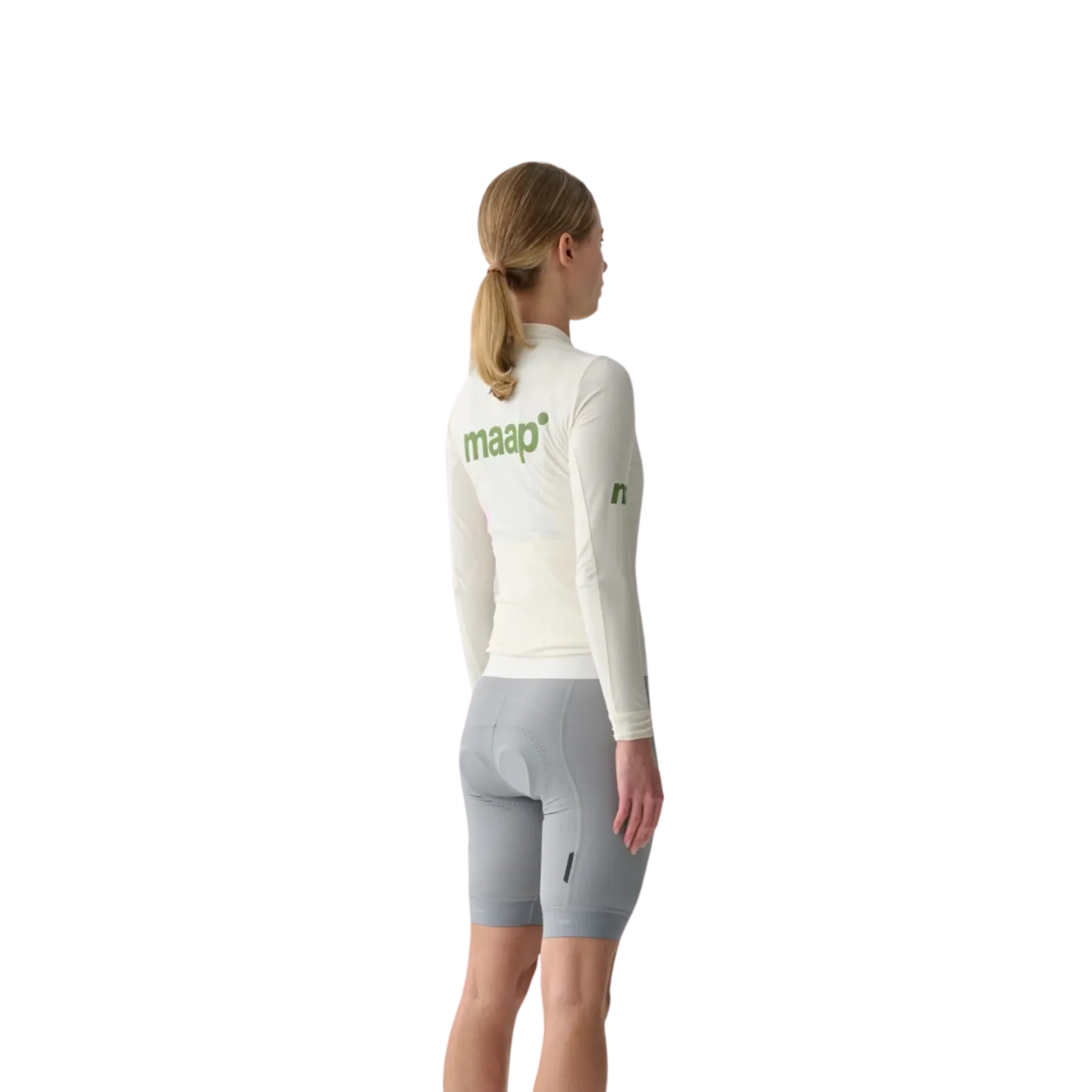 MAAP Womens Training Thermal LS Jersey 2.0 - Chalk