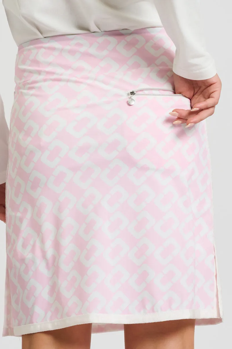 Madison Long Skort - Ballet Pink Chain
