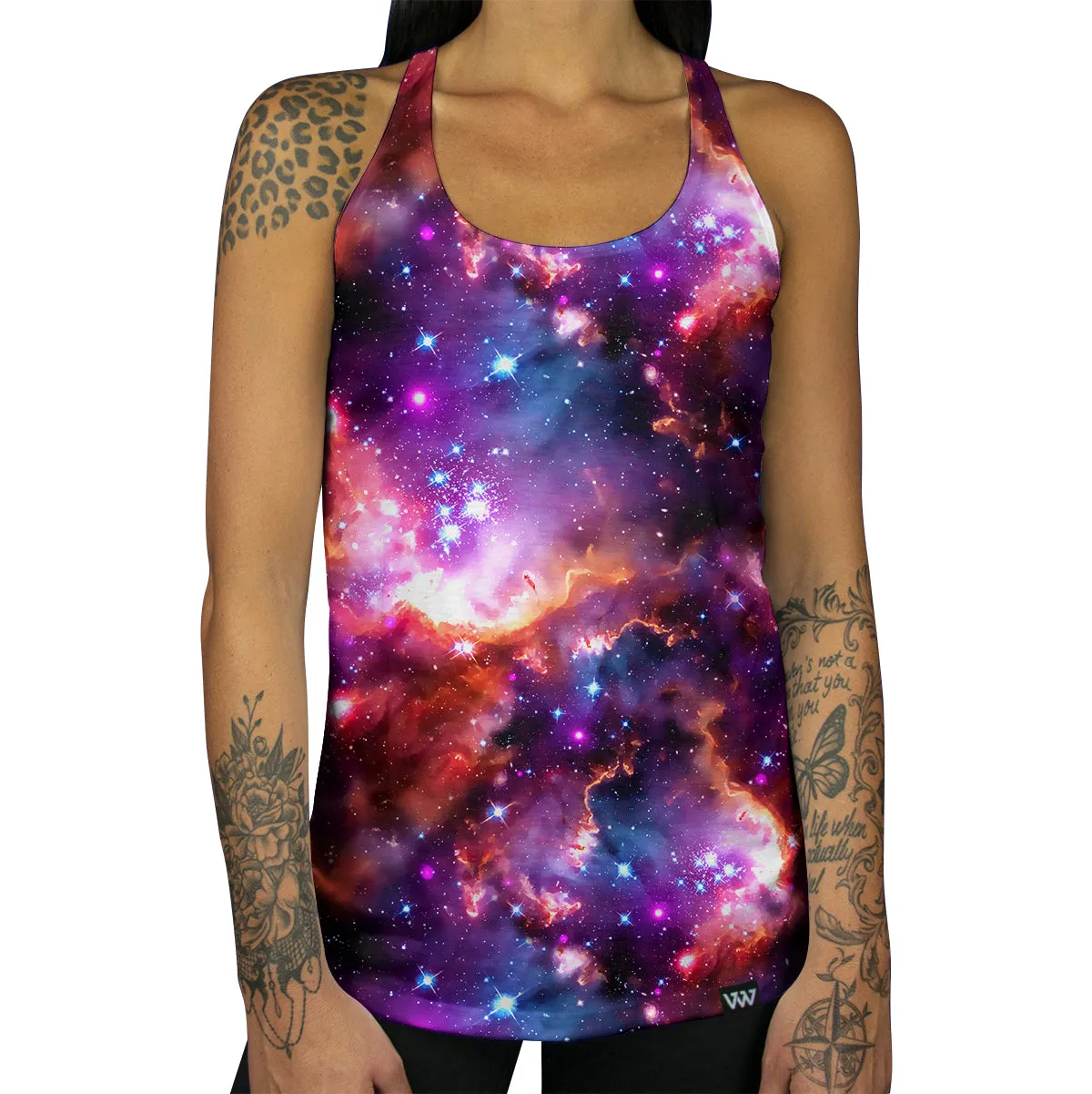 Marble Galaxy Racerback Tank