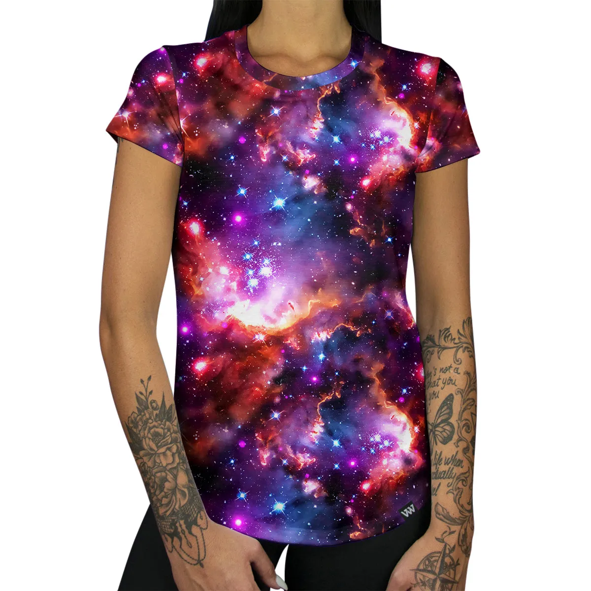 Marble Galaxy Women's Tee