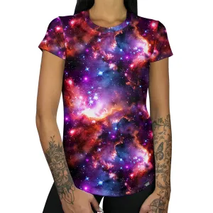 Marble Galaxy Women's Tee