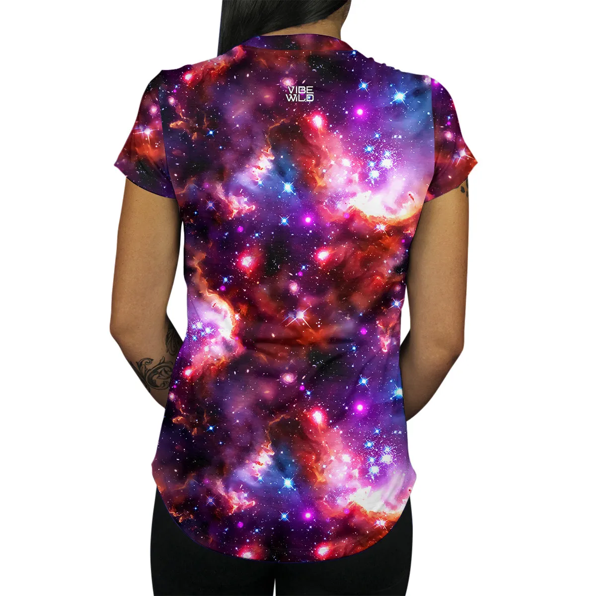 Marble Galaxy Women's Tee