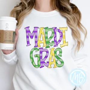 Mardi Gras Youth & Adult Sweatshirt