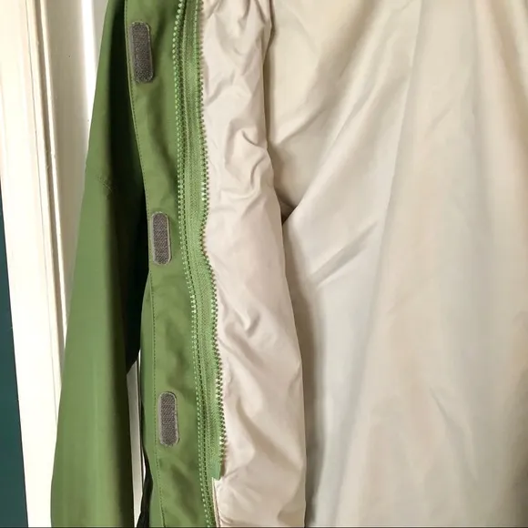 Marmot jacket in bright green