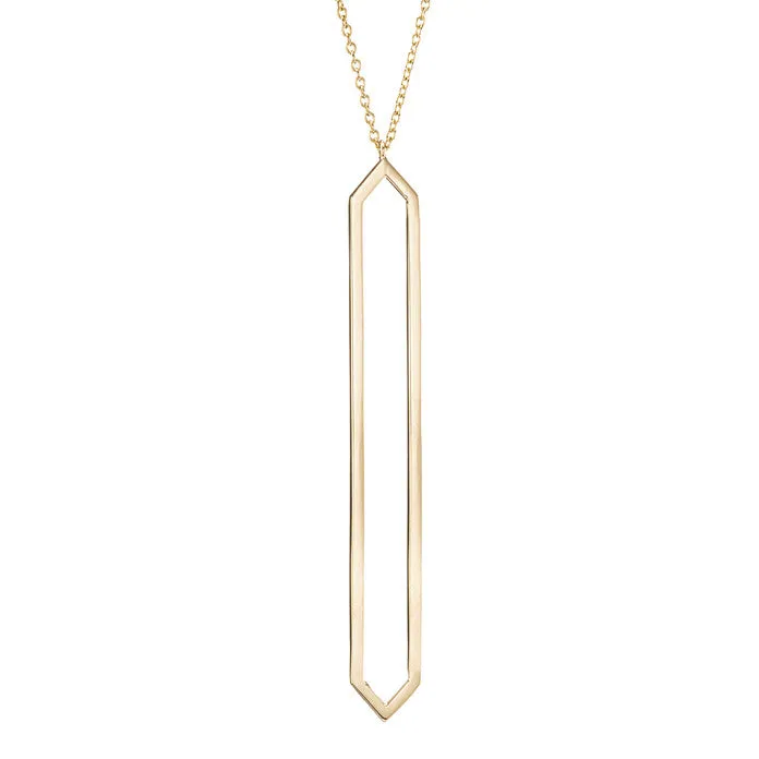 Marquis Lariat | Yellow Gold