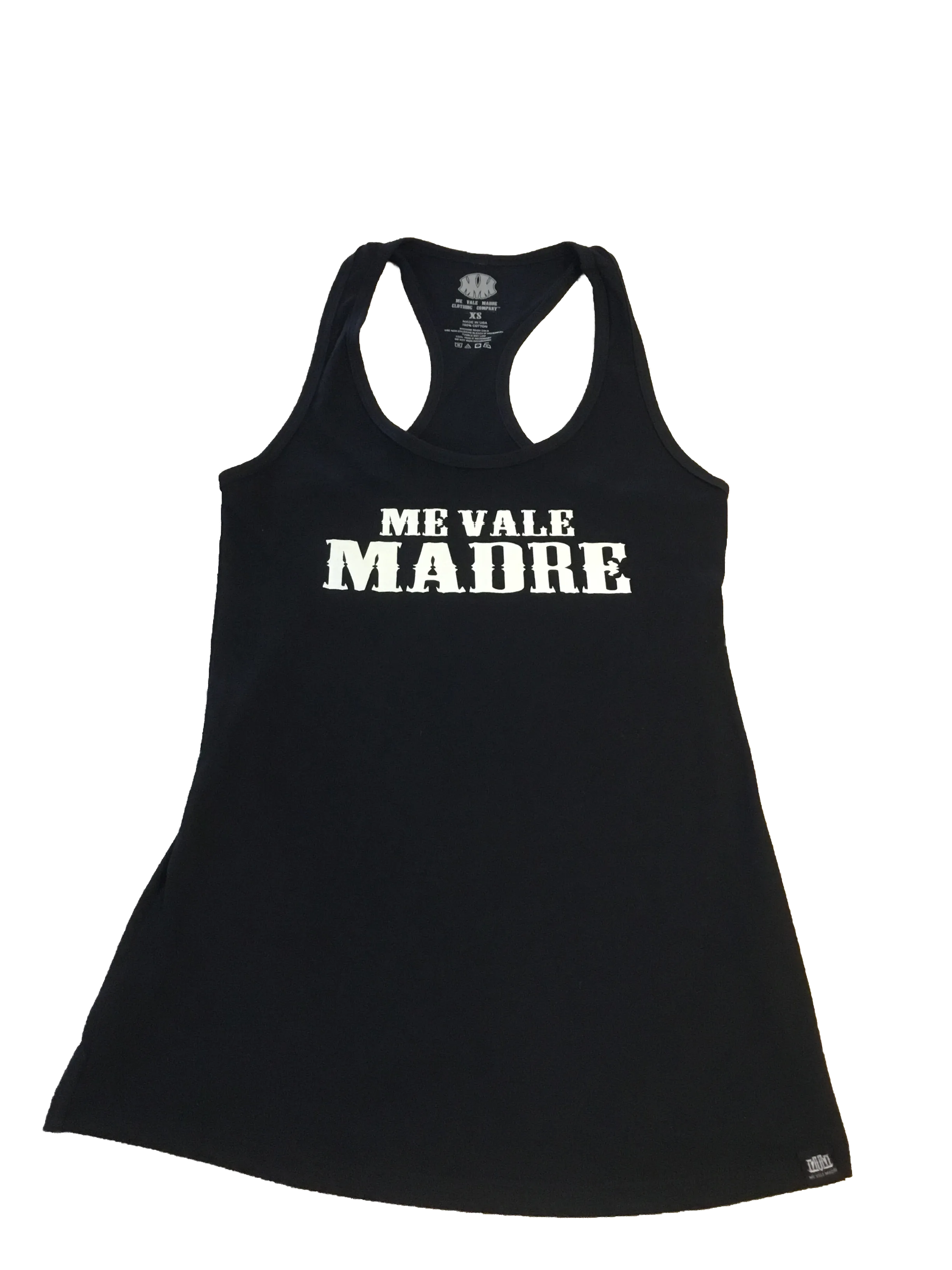 Me Vale Madre Ladies Tank - Finished Edge