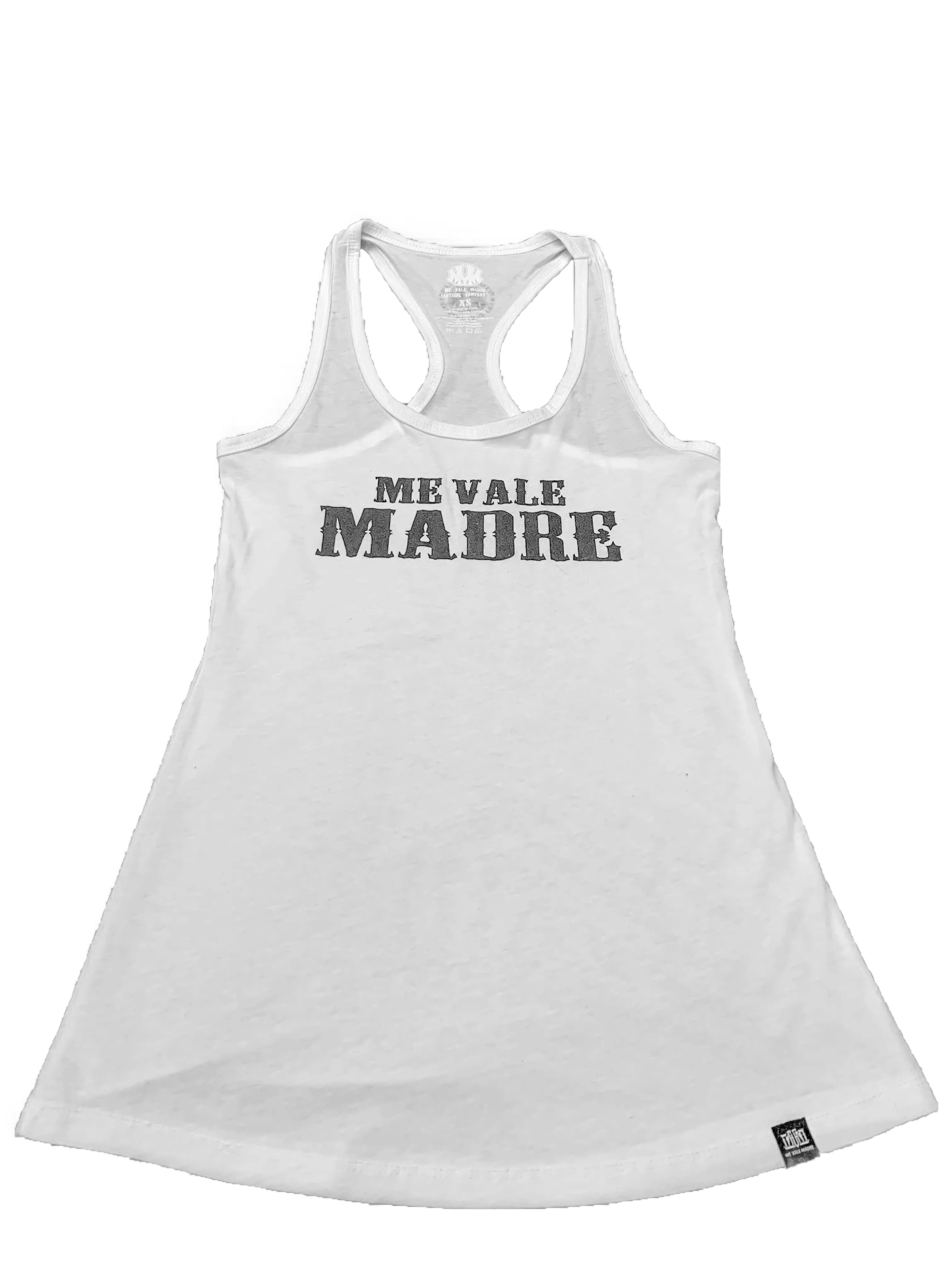 Me Vale Madre Ladies Tank - Finished Edge