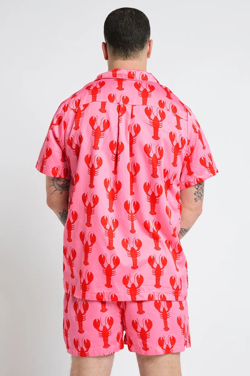 Men's Pyjama Set in Lobsters