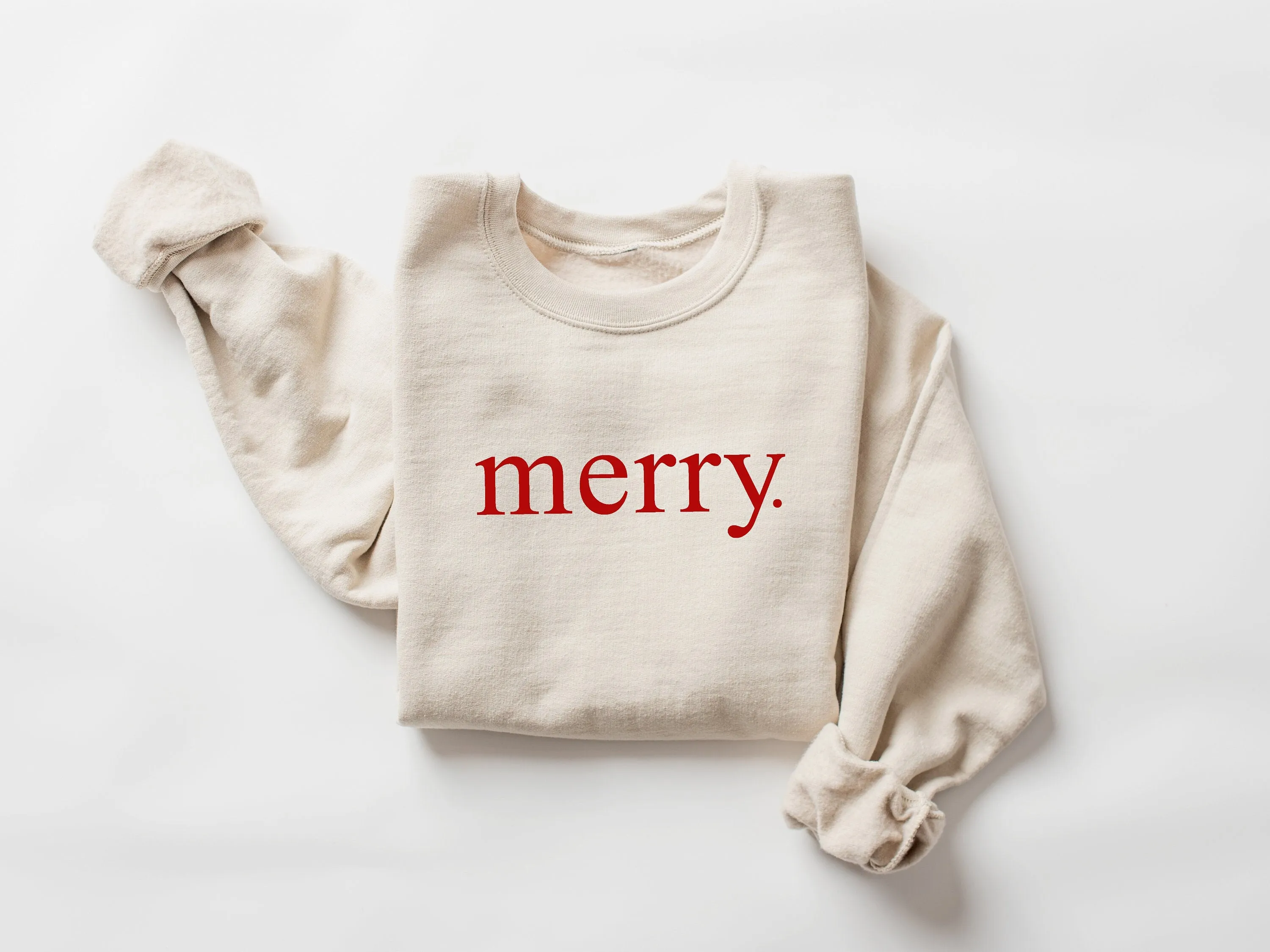Merry. Christmas Womens Festive T-Shirt